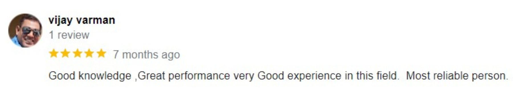 Review from Vijay Varman